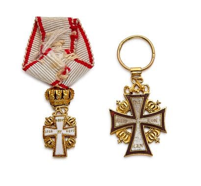 Denmark - Order of the Danbrog, two Knight's...