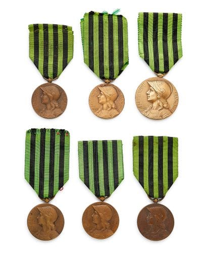 War of 1870–1871 – Set of six commemorative...