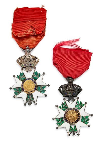 Légion d'honneur - Second Empire, deux étoiles...