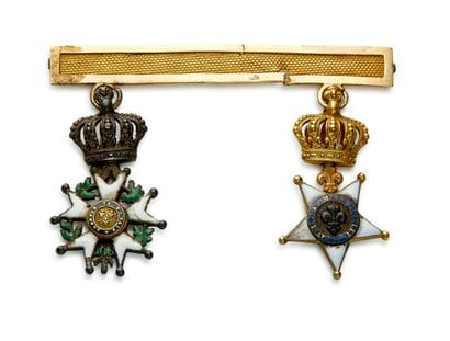 Légion d'honneur/Décoration du Lys - Barrette...