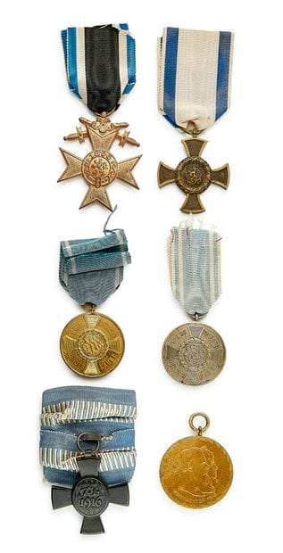 Germany, Kingdom of Bavaria - Set of six:...