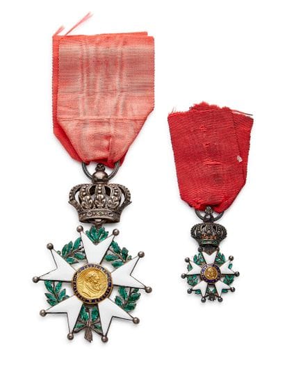 Légion d'honneur - Restauration, deux étoiles...