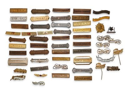 A collection of about 100 pieces, including...