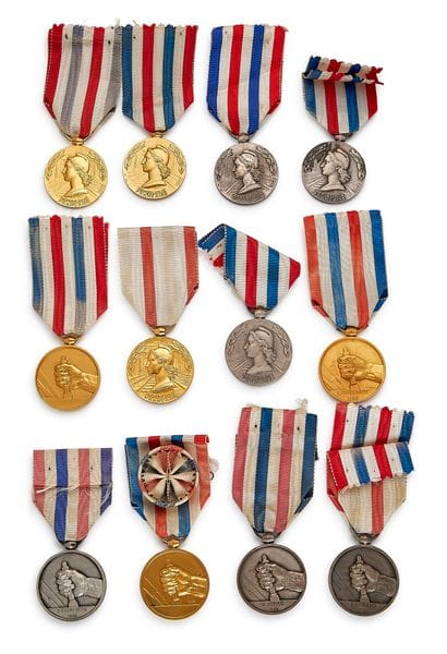Railway Medal of Honor, 1913, set of twelve:...