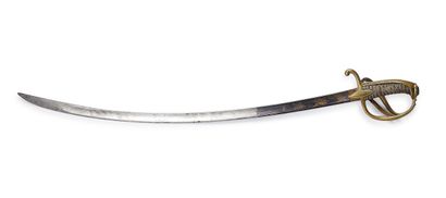 Sabre d'officier de cavalerie légère, à la...