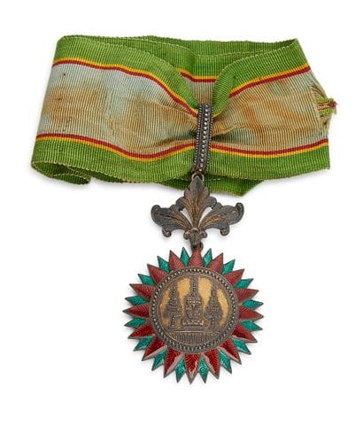 Thaïlande (Siam) - Ordre de la Couronne,...