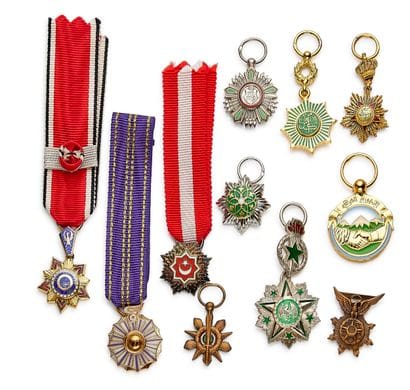 Arab Countries - Set of eleven miniatures:...