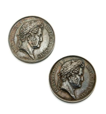 Chamber of Deputies, two identity medals:...