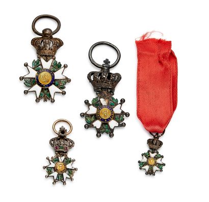 MINIATURES de DÉCORATIONS de FRANCE et du...