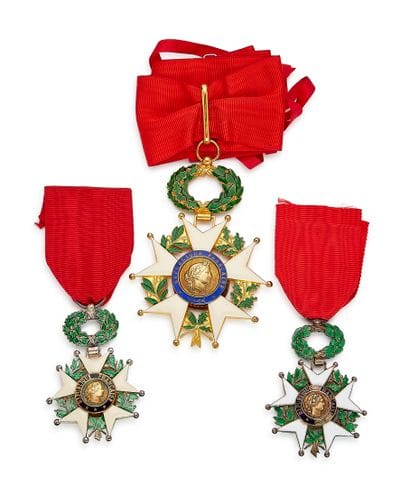 Légion d'honneur - Ve République, lot de...