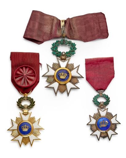 Belgium - Order of the Crown, founded in...