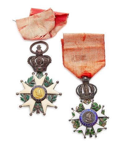 Légion d'honneur - Restauration, deux étoiles...