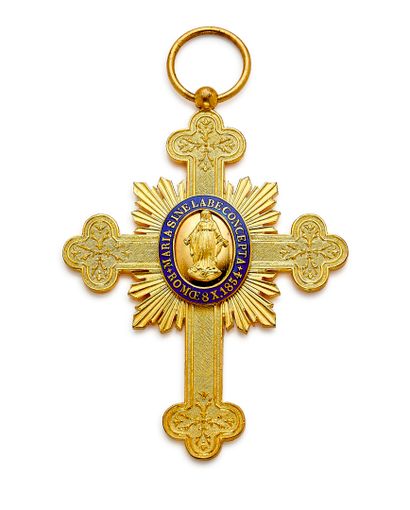Canon's cross of the Chapter of Rodez and...
