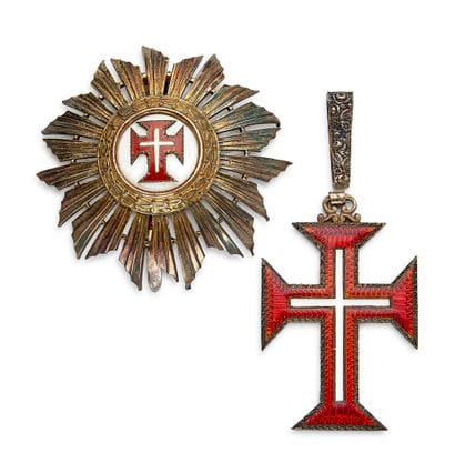 Portugal - Ordre du Christ, ensemble de grand-croix...