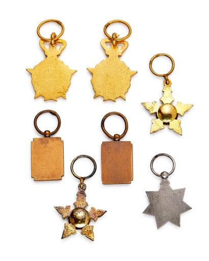 Morocco - Set of seven miniatures: two Orders...