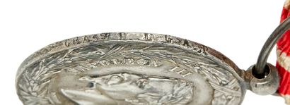 Italian Medal, Type 2 in silver by Barre,...