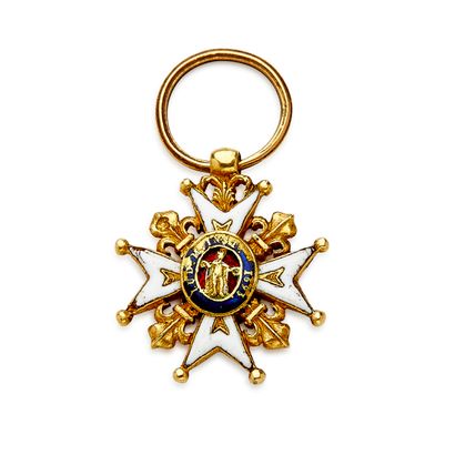 Ordre de Saint-Louis - Restauration, miniature...