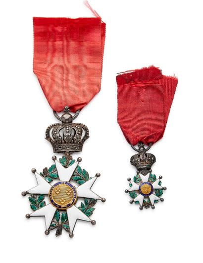 Légion d'honneur - Restauration, deux étoiles...