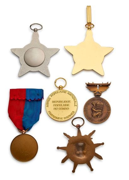 Congo (Brazzaville) - Set of six: Order of...