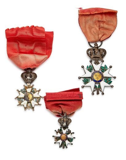 Légion d'honneur - Restauration, trois réductions...