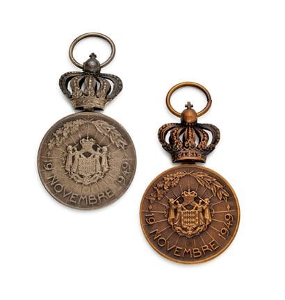 Monaco - Médaille de l'avènement du Prince...