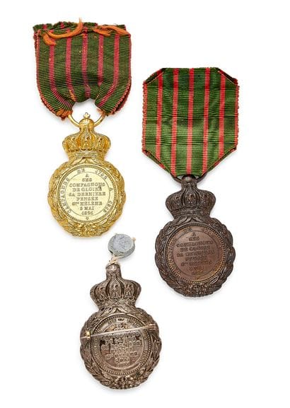 Médaille de Sainte-Hélène, créée en 1857...