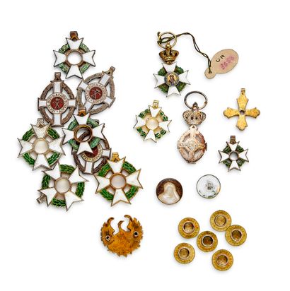 Greece - Set of about twenty miniatures:...
