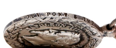 Italian Medal, 2nd type in silver by Barre,...