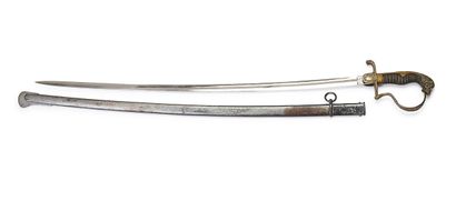Sabre d'officier d'artillerie allemand. 
Poignée...
