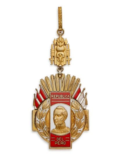 Pérou - Ordre militaire d'Ayacucho, fondé...
