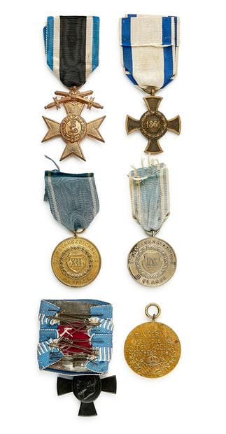 Germany, Kingdom of Bavaria - Set of six:...