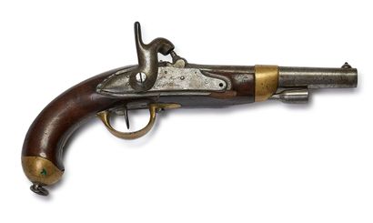Pistolet d'arçon modèle 1822 T Bis. 
Canon...