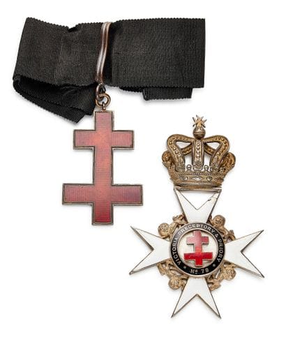 Ordre du Temple - Deux bijoux de commandeur...