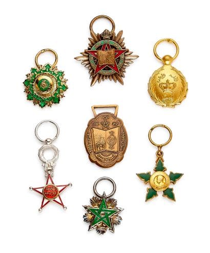 Morocco - Set of seven miniatures: Order...