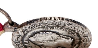 Italian Medal, 2nd type in silver by Barre,...