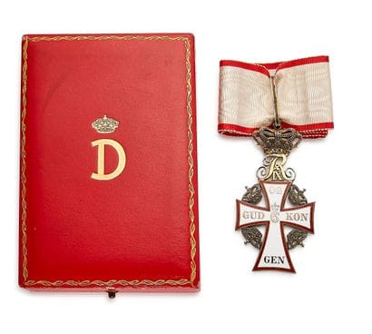 Denmark - Order of the Danbrog, founded in...