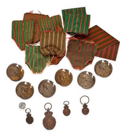 Médaille de Sainte-Hélène, lot de quatre...