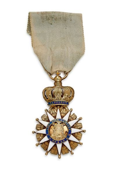 Ordre de la Réunion, fondé en 1811, étoile...