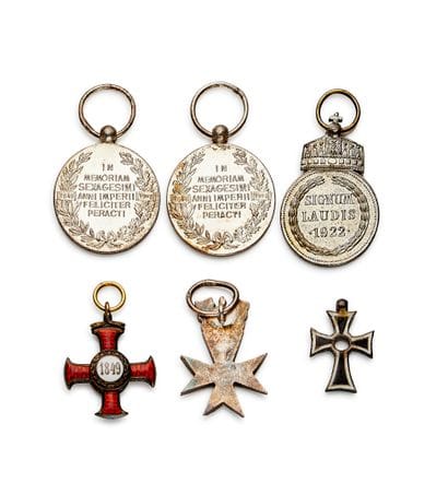 Austria-Hungary - Set of six miniatures:...