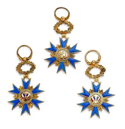 National Order of Merit, three-star Officer’s...