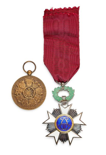 Belgium - Set of two: Order of the Crown,...