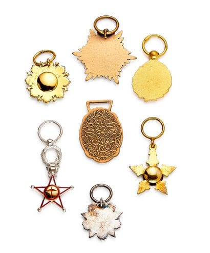 Morocco - Set of seven miniatures: Order...
