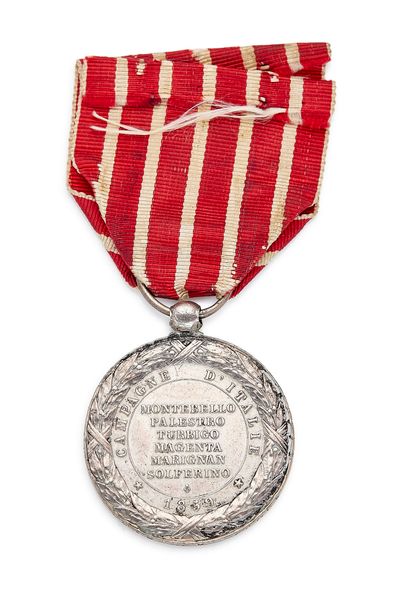 Italian Medal, 2nd type in silver by Barre,...