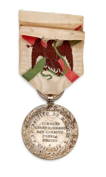 Mexican medal signed 
