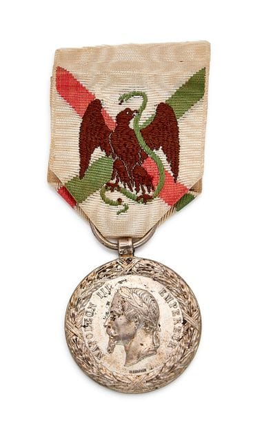 Mexican medal signed 
