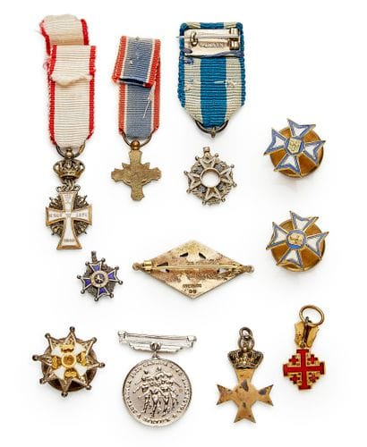 Foreign Countries - Set of ten miniatures:...