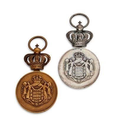 Monaco - Médaille du mariage de Prince Rainier...