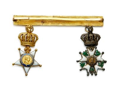 Légion d'honneur/Décoration du Lys - Barrette...