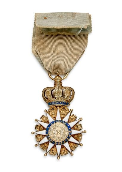 Ordre de la Réunion, fondé en 1811, étoile...