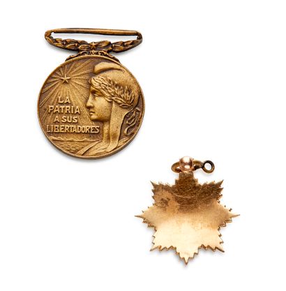 Cuba - Two miniatures: Order of the Red Cross,...